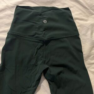 lululemon athletica align leggings (23” inseam) legacy green